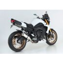 HURRIC Supersport Auspuff YAMAHA FZ8 Fazer 2010 bis 2016...