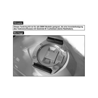 HEPCO & BECKER Lock-it Tankrucksackbefestigung R 1200 R, 2006-2010