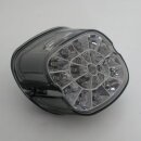 SHIN YO LED-Rücklicht, getöntes Glas und Chromreflektor, für viele HD-Modelle 1973-1998