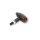 HIGHSIDER LED-Rücklicht MICRO-BULLET, schwarz, rot Aluminium, schwarz
