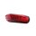 SHIN YO LED Rücklicht, rotes Glas Kunststoff, schwarz