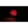 SHIN YO LED-Mini-Rücklicht BULLET, rund mit schwarzem Gehäuse Kunststoff, schwarz