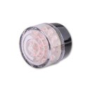 SHIN YO Einsatz LED-Mini-Rücklicht BULLET, rund, Glas transparent Kunststoff, schwarz