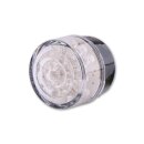 SHIN YO Einsatz LED-Mini-Rücklicht BULLET, rund, Glas transparent