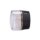 SHIN YO Einsatz LED-Mini-Rücklicht BULLET, rund, Glas transparent Kunststoff, schwarz