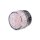 SHIN YO Einsatz LED-Mini-Rücklicht BULLET, rund, Glas transparent Kunststoff, schwarz