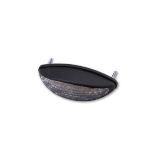SHIN YO MICRO-L.A.,LED-Rücklicht, schwarz, mit Nr.-Schildbeleuchtung. Kunststoff, schwarz