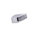 SHIN YO MINI LED Kennzeichenbeleuchtung Aluminium, silber