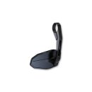 HIGHSIDER VICTORY-SLIM Lenkerendenspiegel Aluminium, schwarz
