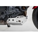 Motorschutz Silbern. Yamaha Tracer 9 / GT (20-) / GT+ (22-).