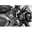Hebelschützer mit Windabweiser Schwarz. Triumph Trident 660 (21-).