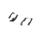 Anbaumaterial für Fender Schwarz. Honda CB650R (18-).