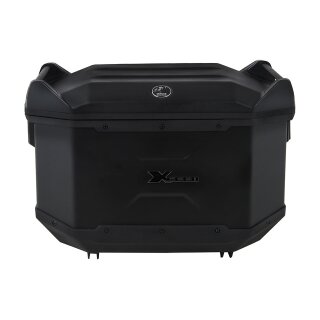 HEPCO & BECKER Topcase Koffer, Aluminium, Xceed, Jet black