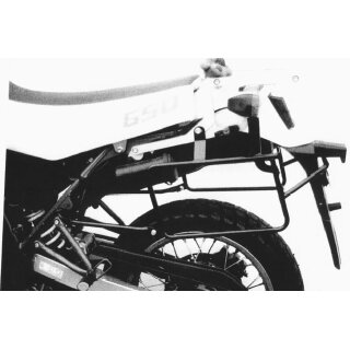 HEPCO & BECKER Seitenkofferträger festverschraubt schwarz für Suzuki DR 650 R (1991)