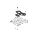 URBAN ABS Topcase-System Schwarz. BMW R 1250 GS / Adv (21-) m. Rallye Sitz.
