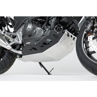 Motorschutz Schwarz/Silbern Honda NC700 / NC750 Modelle...