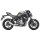 IXRACE MK2 Komplettanlage mit Kat, KAWASAKI Z 650/650 Ninja, 21- (Euro5) Edelstahl, silber
