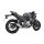 IXRACE MK2 Komplettanlage mit Kat, KAWASAKI Z 650/650 Ninja, 21- (Euro5) Edelstahl, silber