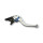 LSL Kupplungshebel L73R, kurz, silber/blau Aluminium, silber