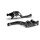 LSL Kupplungshebel BOW L73R, kurz, schwarz/grün Aluminium, schwarz