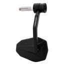 HIGHSIDER VICTORY-X RIM Lenkerendenspiegel mit LED Blinker Aluminium, schwarz