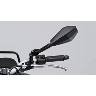 DAYTONA D-Mirror-11 Edge Lenkerspiegel links Aluminium / ABS, schwarz