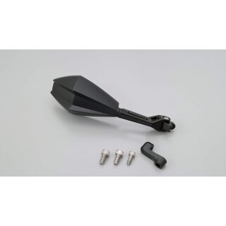 DAYTONA D-Mirror-11 Edge Lenkerspiegel rechts Aluminium / ABS, schwarz
