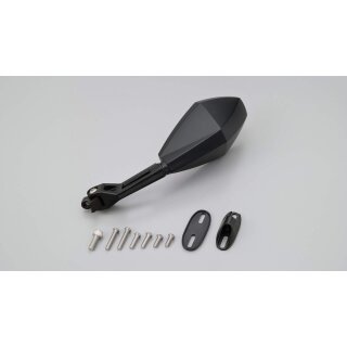 DAYTONA D-Mirror-12 Diamond Verkleidungsspiegel links Aluminium / ABS, schwarz
