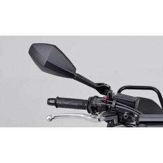 DAYTONA D-Mirror-12 Diamond Lenkerspiegel rechts Aluminium / ABS, schwarz