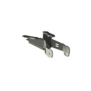 HIGHSIDER AKRON-RS PRO KZH für MT-07 Tracer/700/7, MT-09 Tracer/900/9, 15-20, inkl. Kennzeichenbeleuchtung Stahl, schwarz