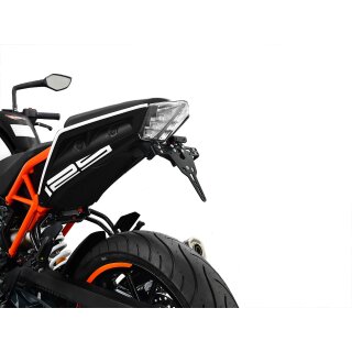 ZIEGER Pro Kennzeichenhalter KTM 125 Duke BJ 2017- / 390 Duke BJ 2017-