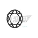 ESJOT Kettenrad, 58 Zähne, Alu schwarz, 428 Teilung Aluminium, schwarz