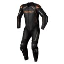 RST S1 CE Leather Suit - Black/Orange Size 3XL