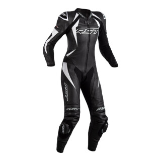 RST Tractech Evo 4 Lederkombi Damen - Schwarz/Weiß Größe XS