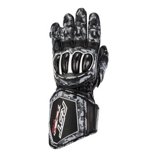 RST Tractech Evo 4 Leder Handschuhe Camo Grau/Schwarz Größe M