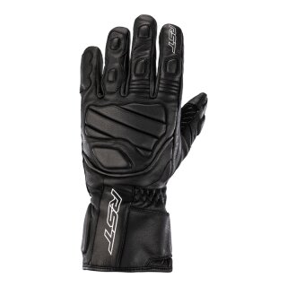 RST Turbine Waterproof Handschuhe Leder Schwarz Größe S