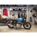 IXRACE Endschalldämpfer FULL LINE, ROYAL ENFIELD GT 650 / INTERCEPTOR 650 , links/rechts, slip on (Euro5) Edelstahl, silber