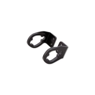 - Kein Hersteller - Originalblinker-Adapter für Kennzeichenhalter, DUCATI LED Stahl, schwarz