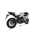 IXIL RB Endschalldämpfer, CB 500 F, 19-23 (PC63), CBR 500 R, 19-23 (PC62), CB 500 X, 19-23 (PC64) Edelstahl, schwarz