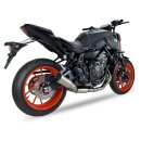 IXIL RB Edelstahl black-Komplettanlage Yamaha Tracer 700, 17-19 (RM14,RM15) Edelstahl, schwarz
