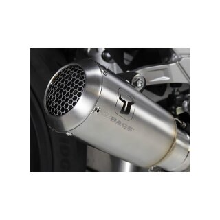 IXRACE MK2 Edelstahl Endtopf Suzuki GSX-S 1000 /GT 21-22, KATANA 1000 22, EURO 5, silber Edelstahl, silber