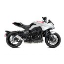 IXRACE MK2 Edelstahl Endtopf Suzuki GSX-S 1000 /GT 21-22, KATANA 1000 22, EURO 5, silber Edelstahl, silber