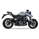 IXRACE MK2 Edelstahl Endtopf Suzuki GSX-S 1000 /GT 21-22, KATANA 1000 22, EURO 5, schwarz Edelstahl, schwarz