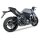 IXRACE MK2 Edelstahl Endtopf Suzuki GSX-S 1000 /GT 21-22, KATANA 1000 22, EURO 5, schwarz Edelstahl, schwarz