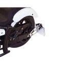 Burchard Excellence Seitl. KZH mit Teilegutachten, für Yamaha XVS 950 A Midnight Star/VN02, schwarz glänzend