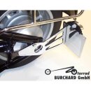 Burchard Excellence Seitlicher Kennzeichenhalter mit Teilegutachten, für Suzuki C 1800 Intruder/WVCT , schwarz glänzen
