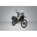PRO Seitenträger Schwarz. Kawasaki KLR 650 (22-).