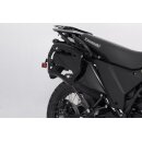 PRO Seitenträger Schwarz. Kawasaki KLR 650 (22-).