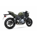 IXIL RB Edelstahl black-Komplettanlage Kawasaki Z 650/650...
