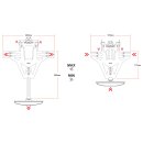 HIGHSIDER AKRON-RS PRO für Kawasaki Z1000 10-13 / Z1000SX 11-16 / Versys 650 22- Stahl, schwarz